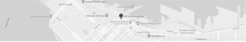 location of company on a map